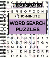 Brain Games - 10 Minute: Word Search Puzzles (Purple)