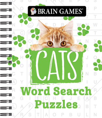 Brain Games - Cats Word Search Puzzles - Publications International Ltd, and Brain Games