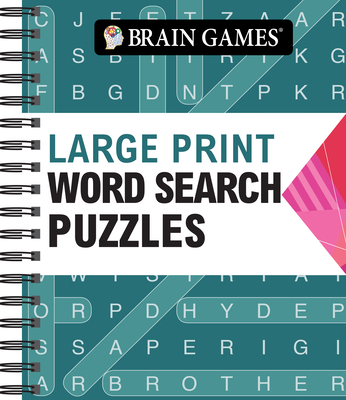 Brain Games - Large Print Word Search (Arrow) - Publications International Ltd, and Brain Games