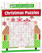 Brain Games Mini - Christmas Puzzles (Pocket Size / Stocking Stuffer)