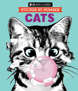 Brain Games - Sticker by Number: Cats: Volume 2