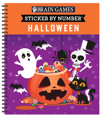Brain Games - Sticker by Number: Halloween: Volume 1 - Publications International Ltd, and Brain Games, and New Seasons