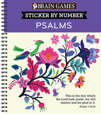 Brain Games - Sticker by Number: Psalms - Publications International Ltd, and New Seasons, and Brain Games