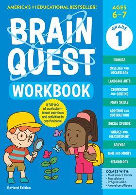 Brain Quest Workbook: 1st Grade Revised Edition - Workman Publishing, and Trumbauer (Text by)