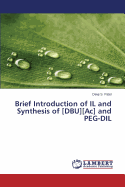 Brief Introduction of IL and Synthesis of [DBU][Ac] and PEG-DIL