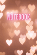 Bright Neon Heart Notebook