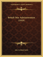 British War Administration (1919)