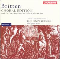 Britten: Choral Edition, Volume 3 - Andrew Carwood (tenor); Charles Gibbs (bass); Elinor Carter (alto); Finzi Singers; Helen Groves (soprano);...