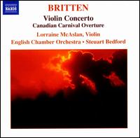 Britten: Violin Concerto - Lorraine McAslan (violin); English Chamber Orchestra