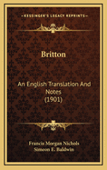 Britton: An English Translation and Notes (1901)