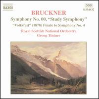 Bruckner: Symphony No.00/Symphony 4 Finale - Royal Scottish National Orchestra; Georg Tintner (conductor)