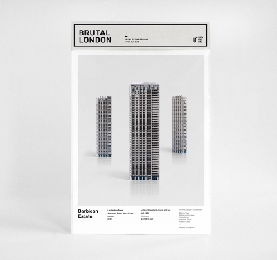 Brutal London: Barbican: Build Your Own Brutalist London - Zupagrafika