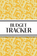 Budget Tracker (Yellow and White Money Outlines): 6"x9" Monthly Finance Organizer for Expenses, Savings, and Debt; Manage Your Money Notebook