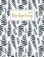 Budgeting Organizer: Finance Monthly & Weekly Budget Planner Expense Tracker Bill Organizer Journal Notebook - Budget Planning - Budget Worksheets -Personal Business Money Workbook - Black Floral Cover