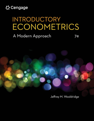 Bundle: Introductory Econometrics: A Modern Approach, Loose-Leaf Version, 7th + Mindtap, 1 Term Printed Access Card - Wooldridge, Jeffrey M