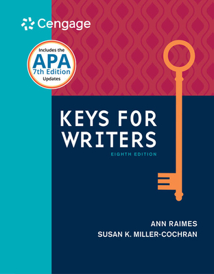 Bundle: Keys for Writers, 8th + Mindtap English, 1 Term (6 Months) Printed Access Card - Raimes, Ann, and Miller-Cochran, Susan K