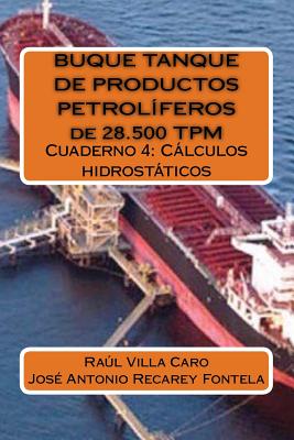 BUQUE TANQUE DE PRODUCTOS PETROLFEROS de 28.500 TPM: Cuaderno 4: Clculos hidrostticos - Recarey Fontela, Jose Antonio, and Villa Caro, Raul