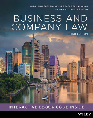 Business and Company Law, 3rd Edition - James, Nickolas, and Chapple, and Baumfield, Richard