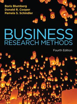 Business Research Methods - Blumberg, Boris, and Cooper, Donald, and Schindler, Pamela