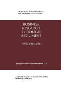 Business Research Through Argument