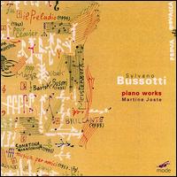 Bussotti: Piano Works - Martine Joste (piano)