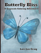 Butterfly Bliss: A Grayscale Coloring Adventure!