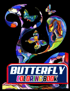 Butterfly Coloring Book: 40 blank and 40 coloring total 80 page-A Perfect Nature Coloring Book For Kids