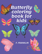 Butterfly coloring book for kids