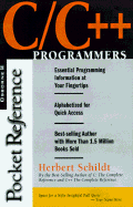 C/C++ Programmer's Pocket Reference - Schildt, Herbert, and Bonar, Megg (Editor)