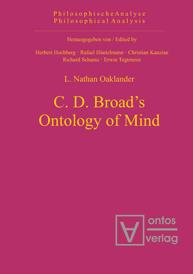 C. D. Broad's Ontology of Mind - Oaklander, L. Nathan