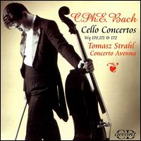 C.P.E. Bach: Cello Concertos, Wg 170, 171 & 172 - Concerto Avenna; Tomasz Strahl (cello)