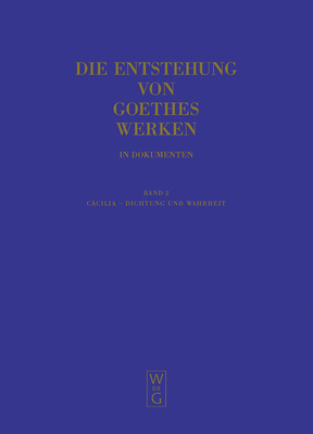 Cacilia - Dichtung und Wahrheit - Mommsen, Momme (Founded by), and Mommsen, Katharina (Editor)