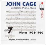 Cage: Complete Piano Music Vol. 7