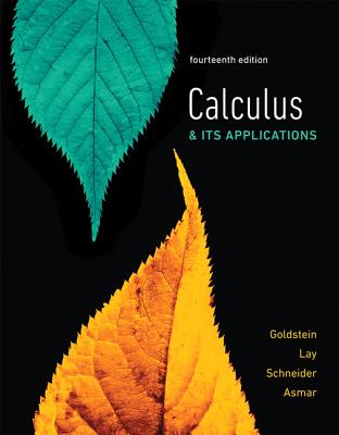 Calculus & Its Applications - Goldstein, Larry, and Lay, David, and Schneider, David