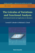 Calculus of Variations and Functional Analysis, The: With Optimal Control and Applications in Mechanics