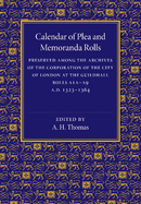 Calendar of Plea and Memoranda Rolls: AD 1323-1364