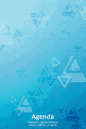 Calendrier / Agenda Perp?tuel avec Sudokus Difficiles et Experts - Couverture Feux Bleus (15 x 23 cm): 56 semaines + 112 Sudokus (56 Sudokus Difficiles + 56 Sudokus Experts avec les solutions)