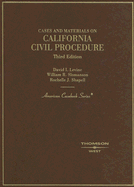 California Civil Procedure: Cases and Materials