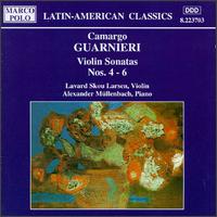 Camargo Guarnieri: Violin Sonatas Nos. 4 - 6 - Alexander Mllenbach (piano); Lavard Skou-Larsen (violin)