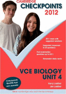 Cambridge Checkpoints VCE Biology Unit 4 2012