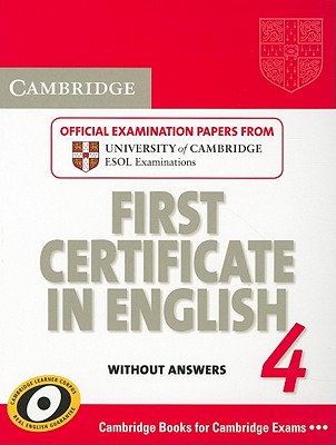 Cambridge First Certificate In English 4 Book