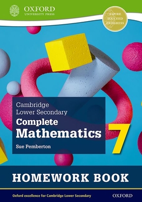 Cambridge Lower Secondary Complete Mathematics 7: Homework Book - Pack of 15 (Second Edition) - Pemberton, Sue