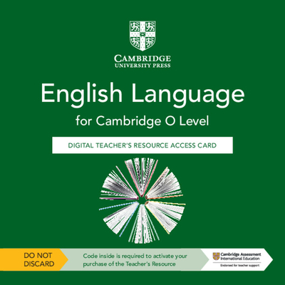 Cambridge O Level English Language Digital Teacher's Resource Access Card - Creamer, Patrick