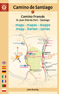Camino De Santiago Maps: St. Jean Pied De Port - Santiago De Compostela