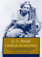 Cantatas for Alto and Continuo - Handel, George Frideric (Composer), and Harris (Editor)