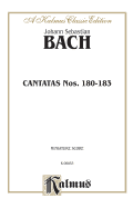 Cantatas No. 180-183: German Language Edition, Miniature Score