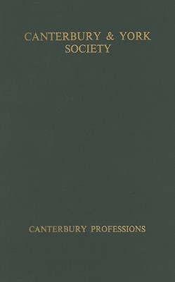 Canterbury Professions - Richter, Michael (Editor)