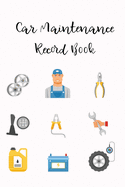 Car Maintenance Record Book
