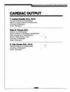 Cardiac Output: Biophysical Measurements - Bowdle, T Andrew, and Freund, Peter G O, and Rawlings, Charles A