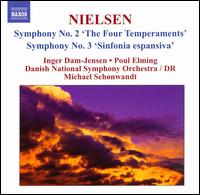 Carl Nielsen: Symphonies Nos. 2 "The Four Temperaments" & 3 "Sinfonia espansiva" - Inger Dam-Jensen (vocals); Poul Elming (vocals); Danish National Symphony Orchestra; Michael Schnwandt (conductor)